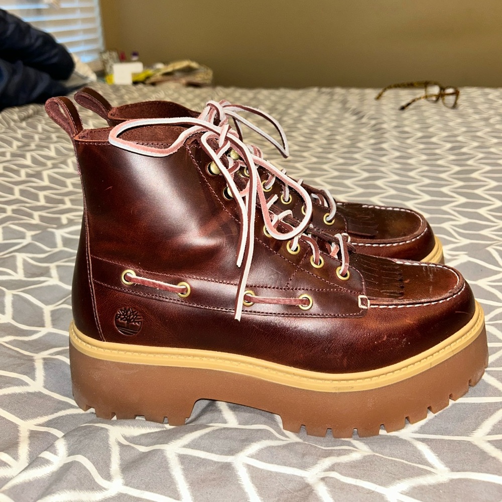 Timberland Stone Street Platform Boot women’s size 10